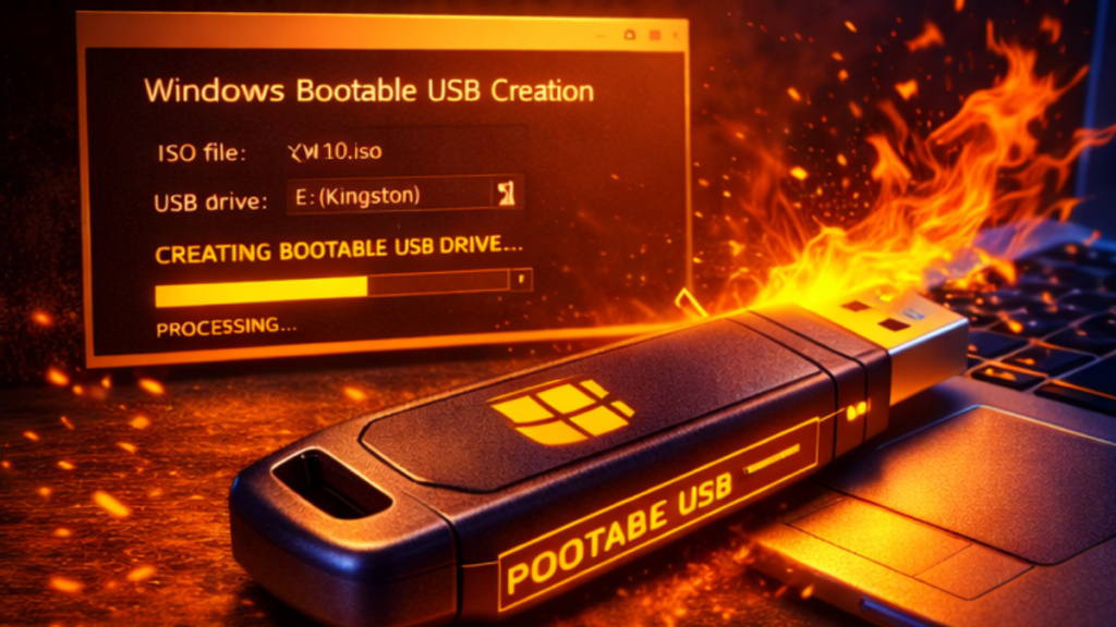 criando um pendrive bootavel para instalar o Windows 10 e 11