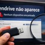 pendrive não detectado no pc com aviso de nenhum dispositivo encontrado no windows