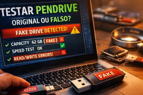 testar pendrive