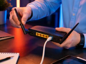 como melhorar sinal do wifi com posicionamento correto do roteador e análise do ambiente