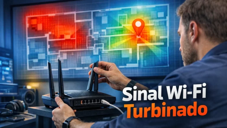 como melhorar sinal do wifi com posicionamento correto do roteador e análise do ambiente