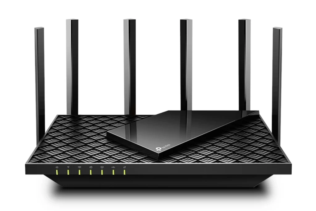 Roteador TP-Link Archer AX73 Wi-Fi 6 Dual Band com seis antenas externas