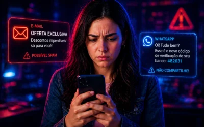 o q é spam exemplos de mensagens suspeitas no celular e email