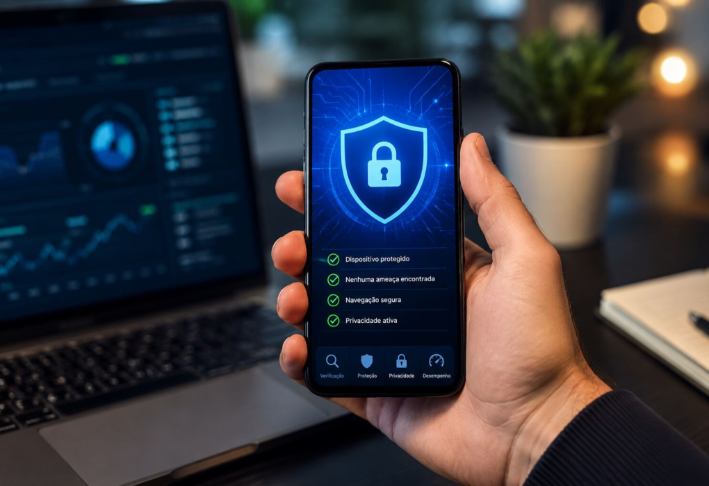 qual o melhor antivírus para celular protegendo smartphone Android contra hackers e malware