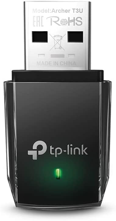 Adaptador wifi para pc TP-Link Archer T3U AC1300 USB Dual Band para desktop e notebook