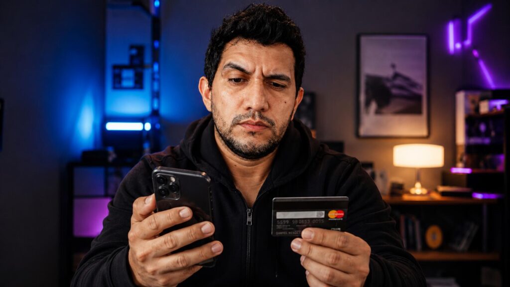 Contestar compra no cartão usando celular após identificar cobrança na fatura