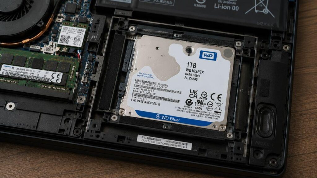 notebook fazendo barulho de motor causado por hd mecânico