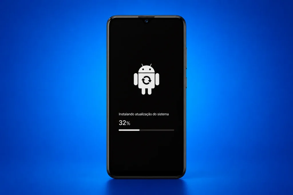 atualização do sistema para aumentar a segurança do celular