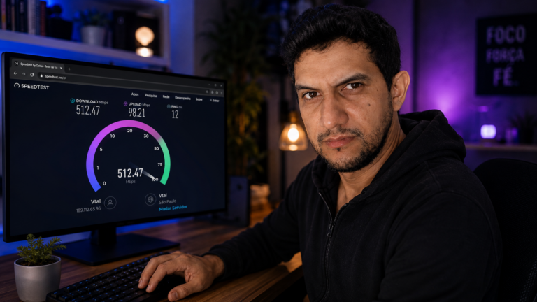 Como melhorar a internet do PC com ajustes de rede