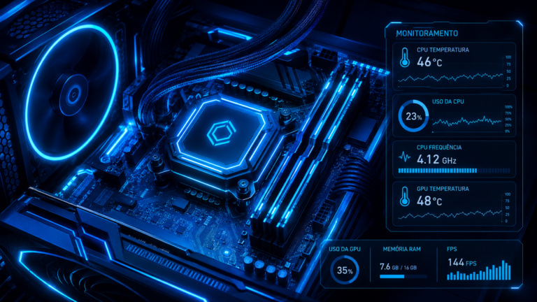 monitorar temperatura do PC em tempo real