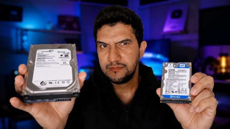 Tipo de HD IDE e SATA com diferenças de tamanho e interface