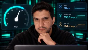 medir a velocidade da internet no computador