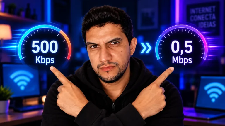 Kbps internet: comparação entre 500 Kbps e 0,5 Mbps