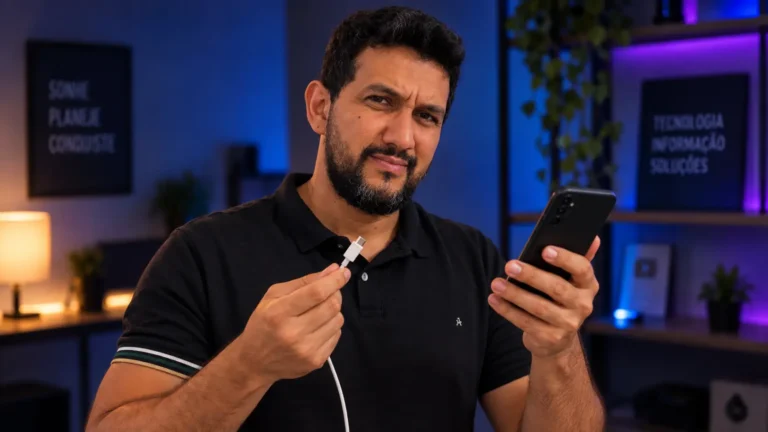 o que fazer quando o celular não quer carregar