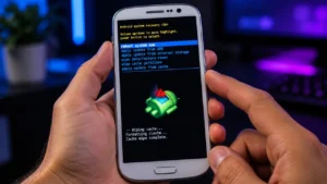 O que significa wipe data no modo Recovery do Android