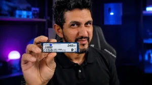 SSD M2 NVMe é instalado diretamente no slot M.2 da placa-mãe